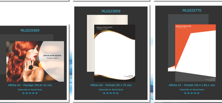 Les exemples, modèles d’affiches à personnaliser en ligne Les exemples, modèles d’affiches à personnaliser en ligne